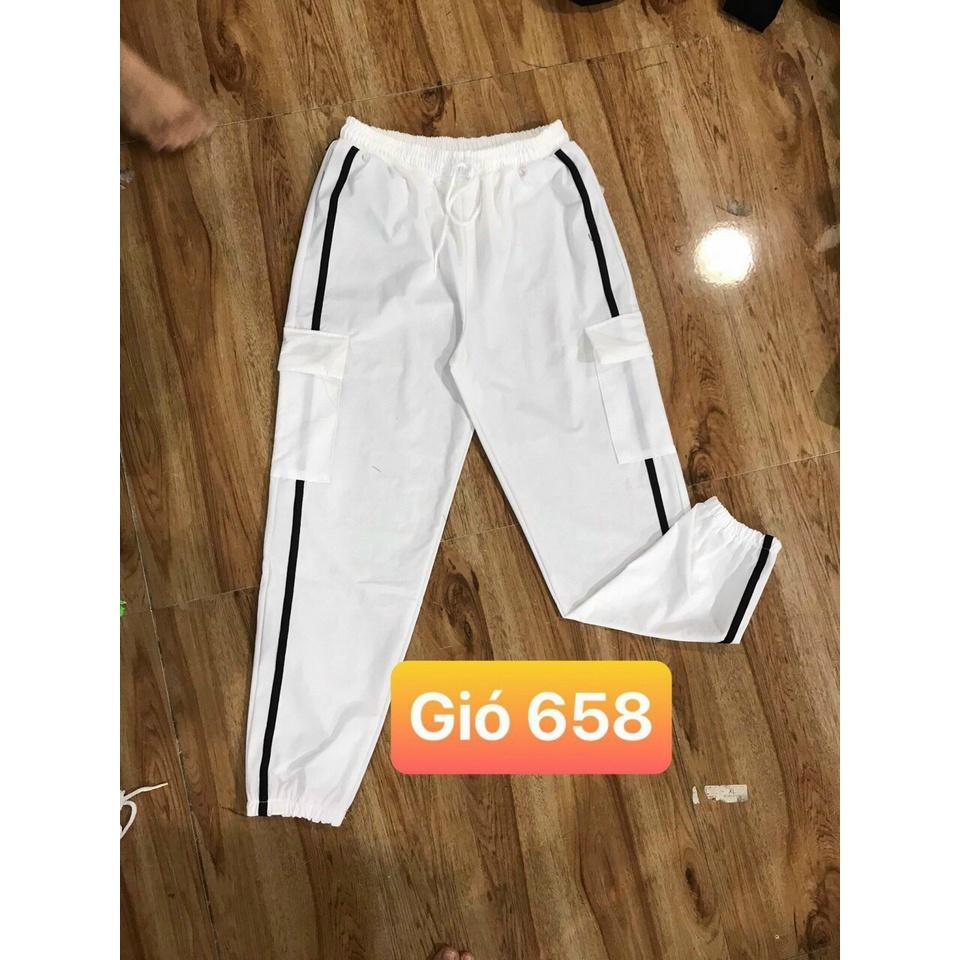 Quần thể thao - Quần gió joggers túi hộp cao cấp nam nữ hottrends 2021