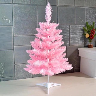 Cây Thông Noel Hồng Để Bàn