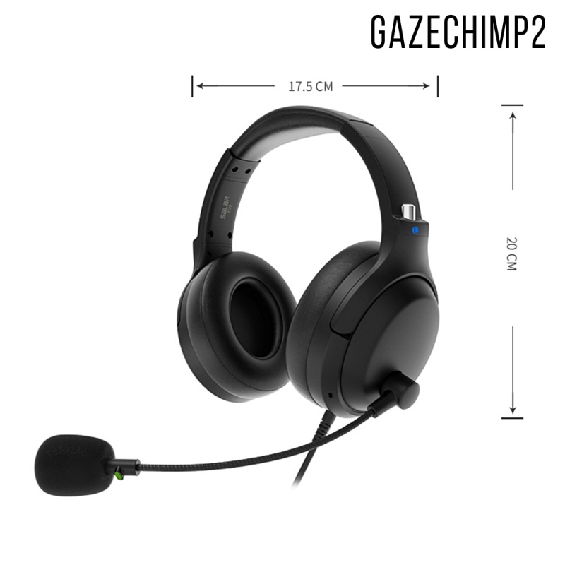 [GAZECHIMP2]HD Wired Headphones Over Ear Earphones Bass Stereo Studio Headphone