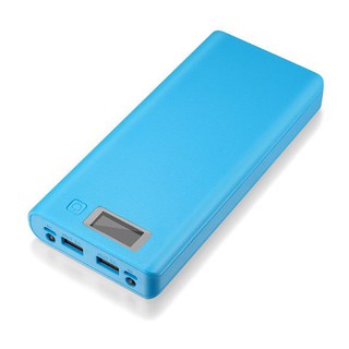 Box sạc dự phòng 8 cell sử dụng pin 18650 LCD-KHÔNG KÈM PIN