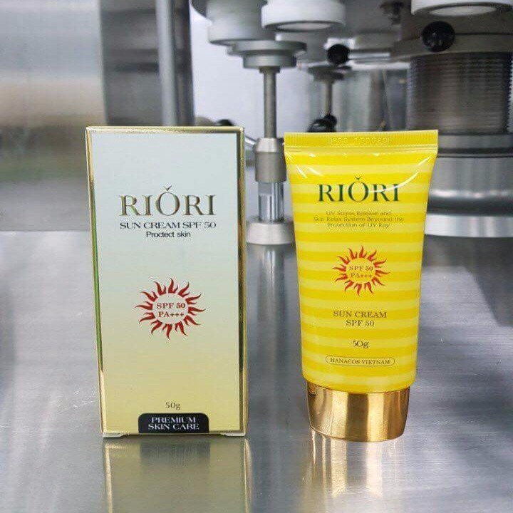 Kem Chống Nắng RIORI SUN CREAM SPF50/ PA+++ !