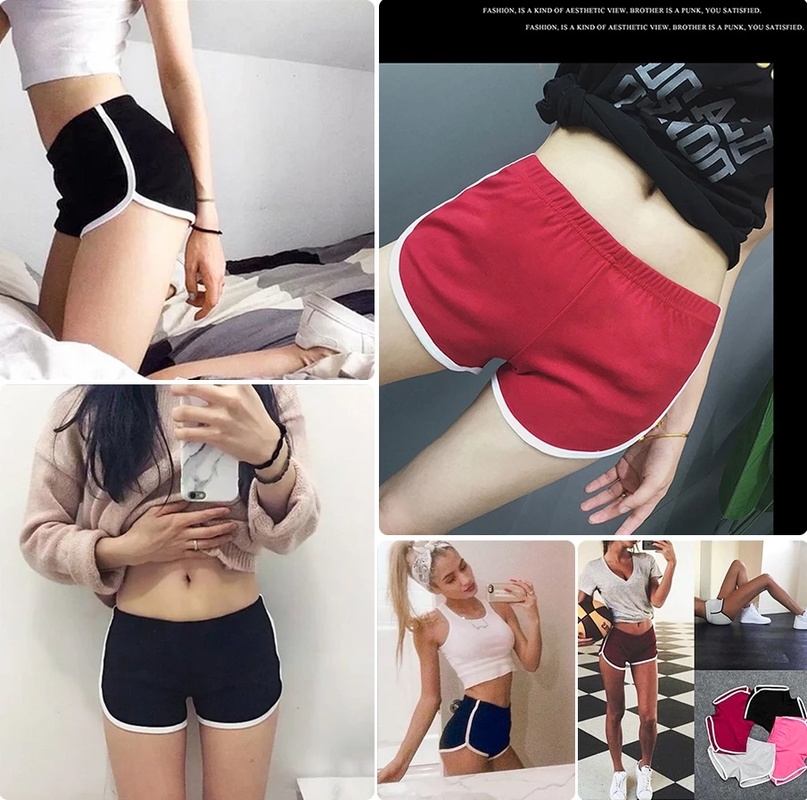 Quần short thể thao LEVAO bằng cotton có 10 màu thiết kế thoải mái thời trang