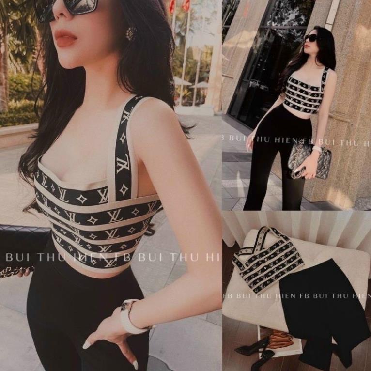 ÁO LEN 2 DÂY CHÉO LƯNG HÀNG QC CHO NỮ