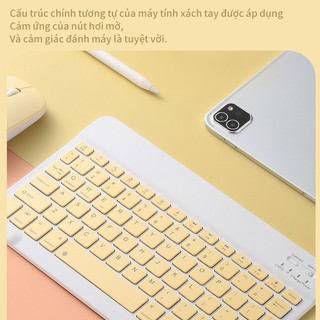 Bàn Phím Bluetooth không dây Và Chuột không dây Aivk Cho máy tính bảng,Bàn phím không dây