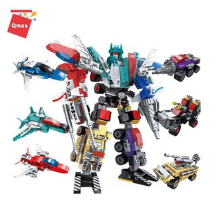 Đồ chơi kiểu Lego xếp hình, lắp ráp robot 1412 - người máy hợp kim