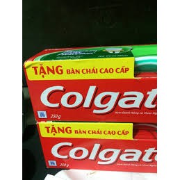 Combo hai hộp kem đánh răng Colgate+kèm bàn chải