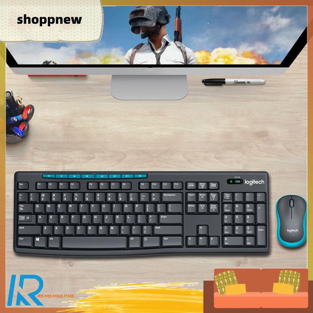 Combo Bàn Phím + Chuột Không Dây Logitech Mk275 Usb 1000 Dpi