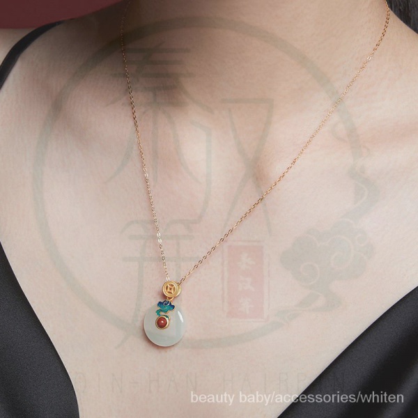 ◕✜∏Vòng cổ Bạc 925 Mặt Hình Tam Giác Phong Cách Điển Thời Trang Cho Nữ