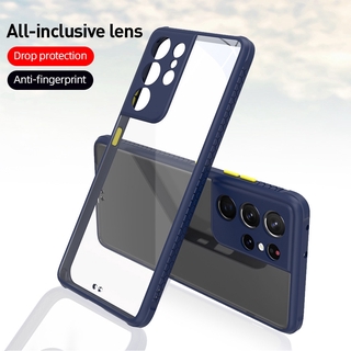 Ốp điện thoại trong suốt chống sốc cho Samsung Galaxy S21 Ultra S 21 Plus 5g