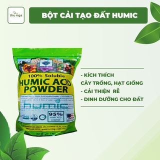 Gói HUMIC bột thải độc cho đất nhập khẩu Mỹ
