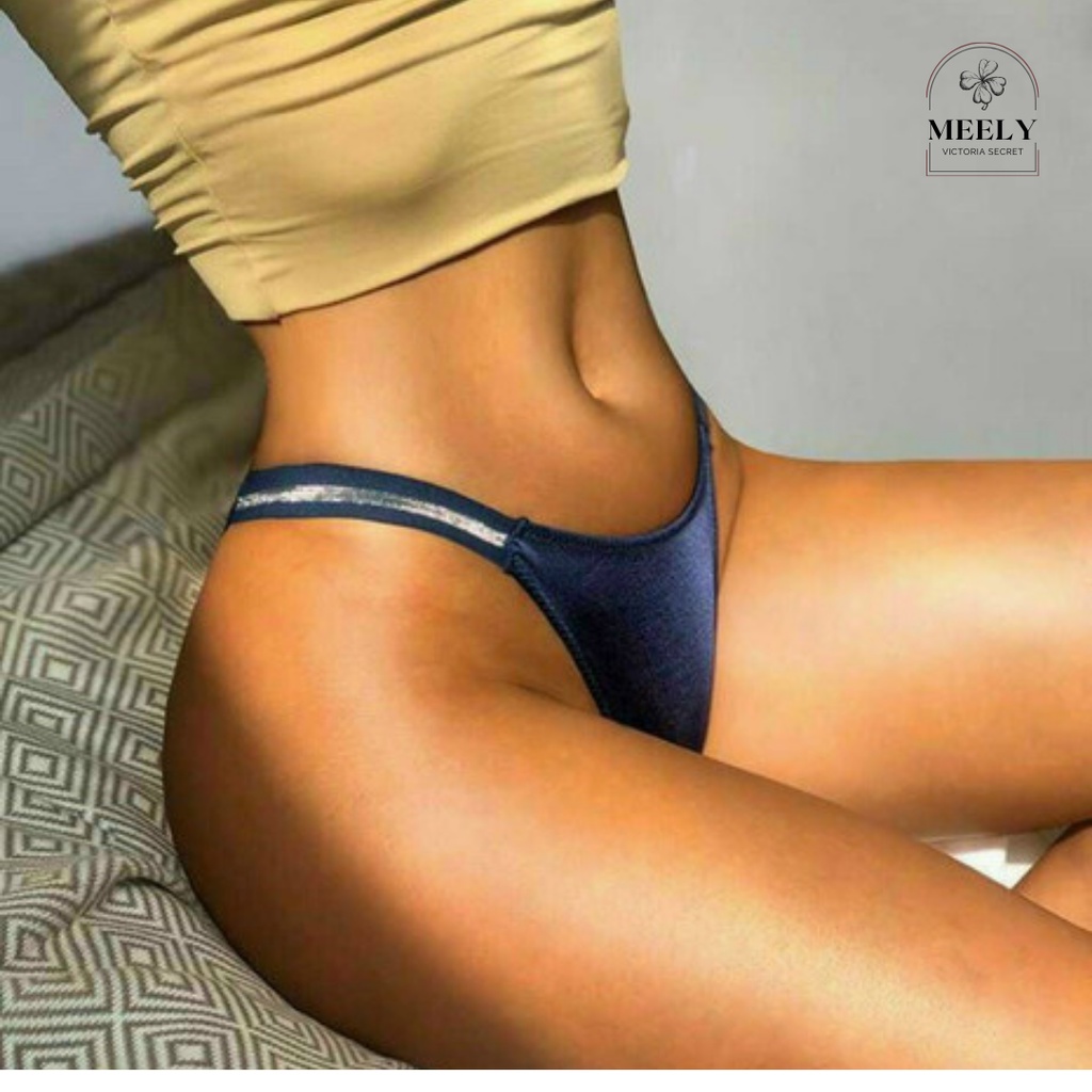 Quần Lót Lọt Khe Su Nữ Cao Cấp Gợi Cảm Cạp Vừa Nâng Mông Quàn Lót Dây, Quần Chip 3/4 Mông Quyến rũ - 3376 | BigBuy360 - bigbuy360.vn