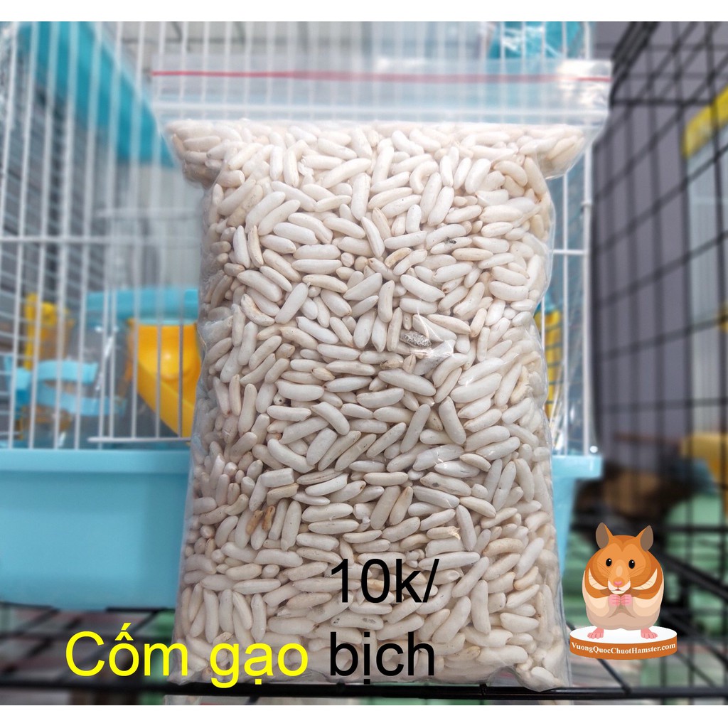 Cốm gạo cho hamster