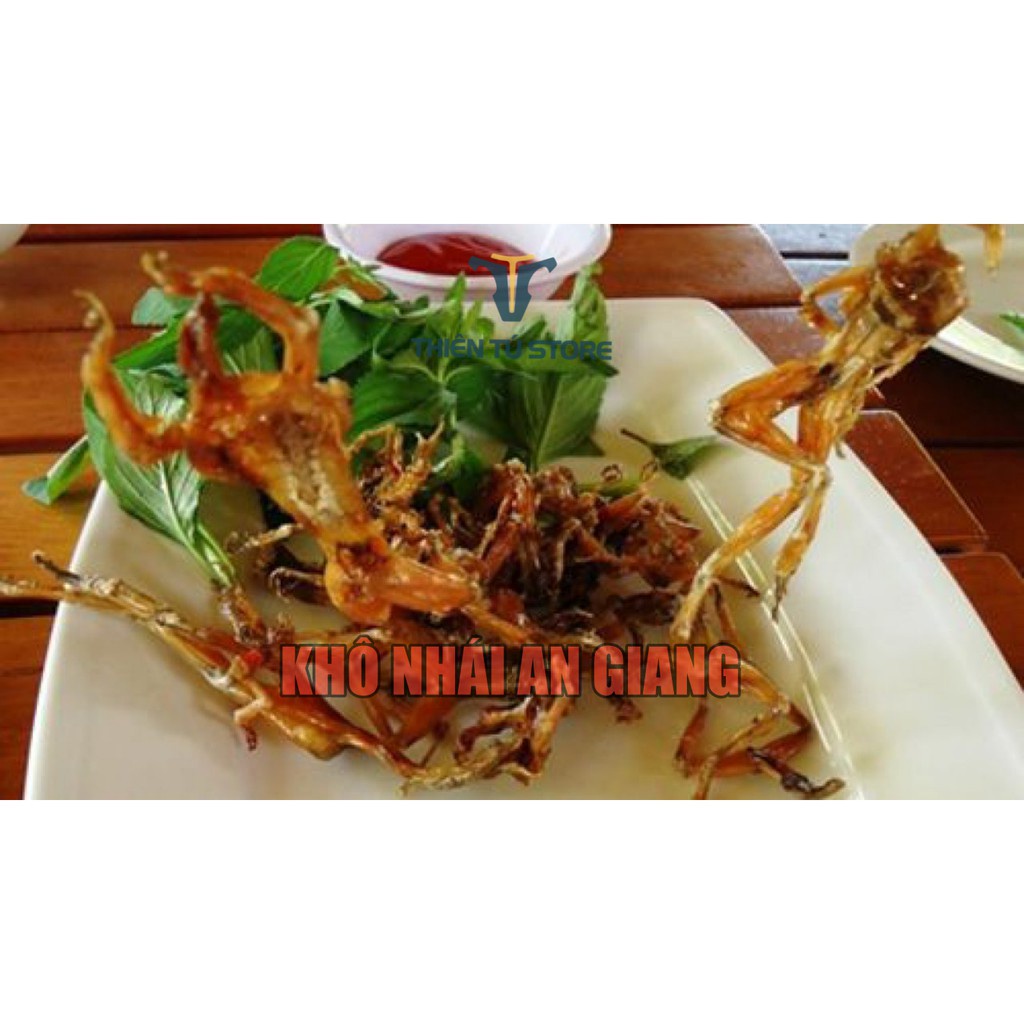 Khô nhái  - trọng lượng 100g -thơm ngon bổ dưỡng - dùng để chế biến món ăn cơm hoặc dùng làm đồ nhậu