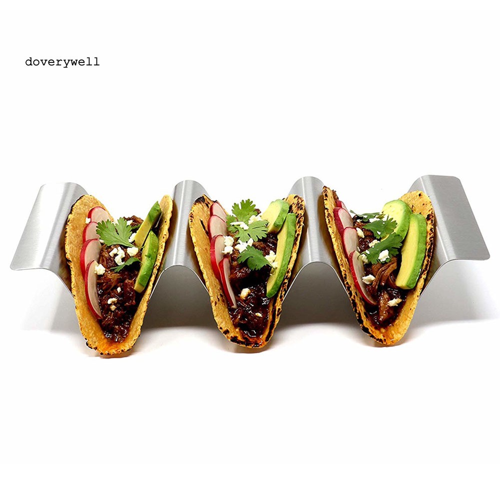 Khay đựng bánh taco bằng thép không gỉ tiện lợi