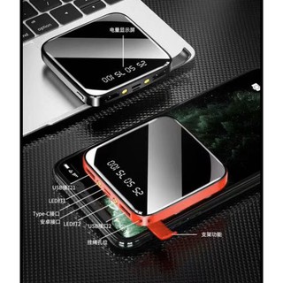 Sạc dự phòng mini 10.000 mah có đèn pin ( Đủ dung lượng)