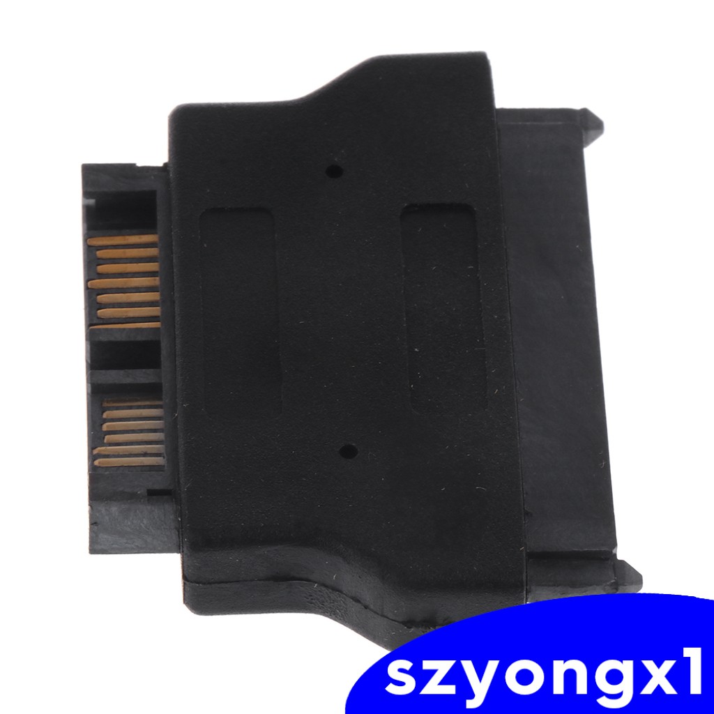 Đầu Chuyển Đổi 2.5 / 3.5 '' Inch Sata 22pin Female Sang Slim Sata 13pin Male