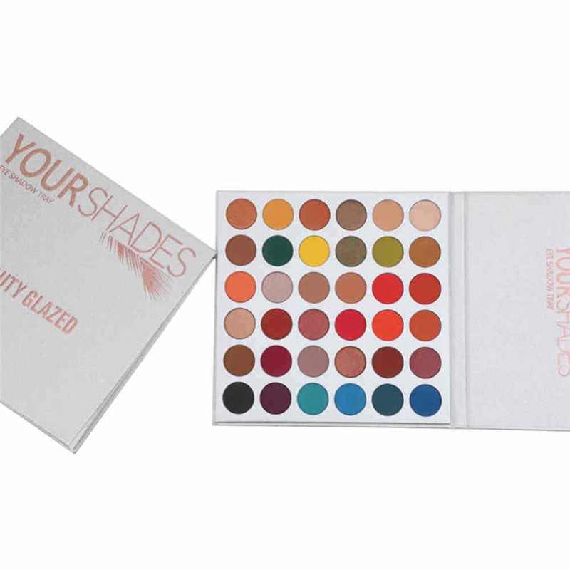 [Hàng mới về] Bảng phấn mắt trang điểm nhưng mờ và lung linh BEAUTY GLAZED 36 màu