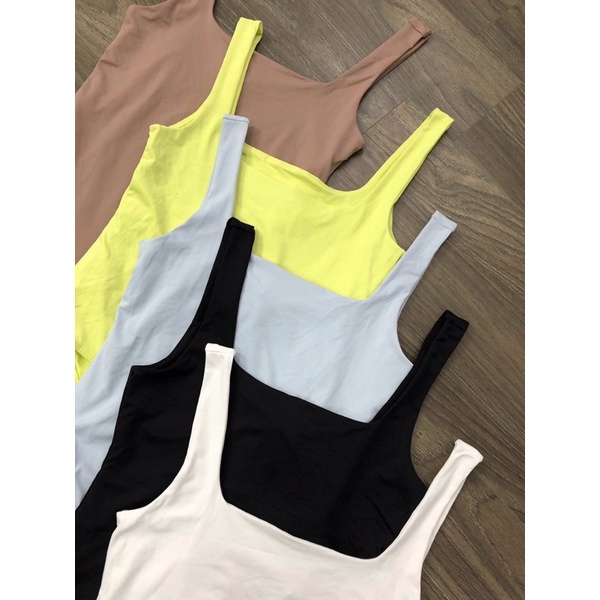 Bodysuit cổ vuông F21 xuất xịn