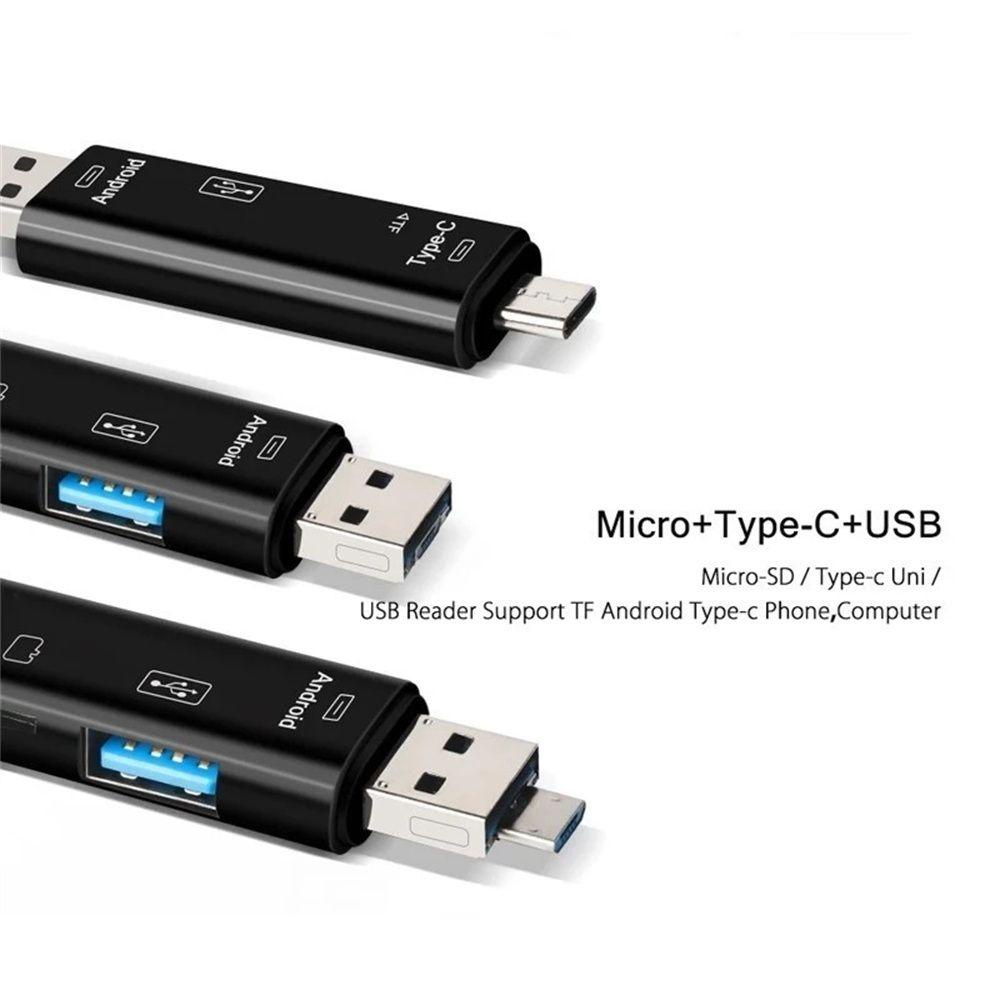 Đầu Đọc Thẻ Nhớ Đa Năng 5 Trong 1 Micro Usb 2.0 OTG