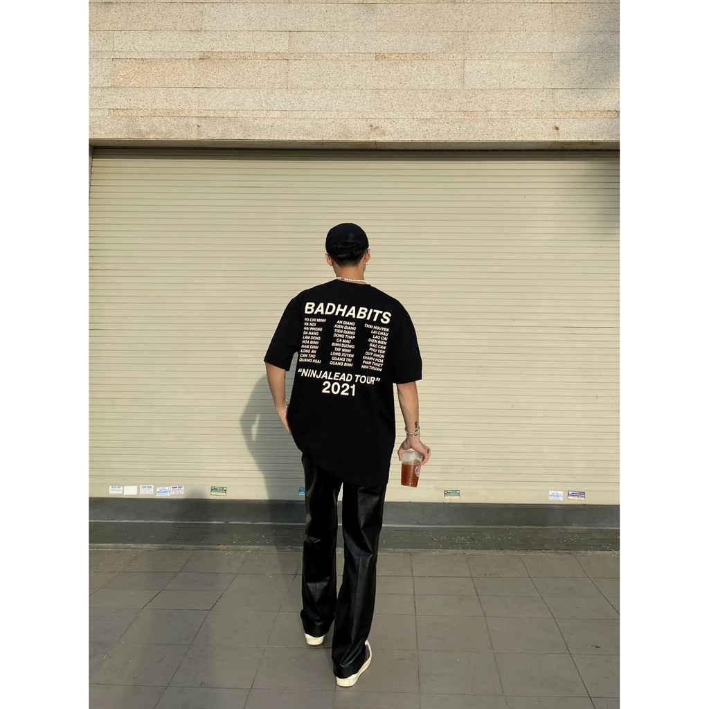 Áo Thun Bad Habits NINJA LEAD - 100% Cotton - Local Brand Chính Hãng | BigBuy360 - bigbuy360.vn