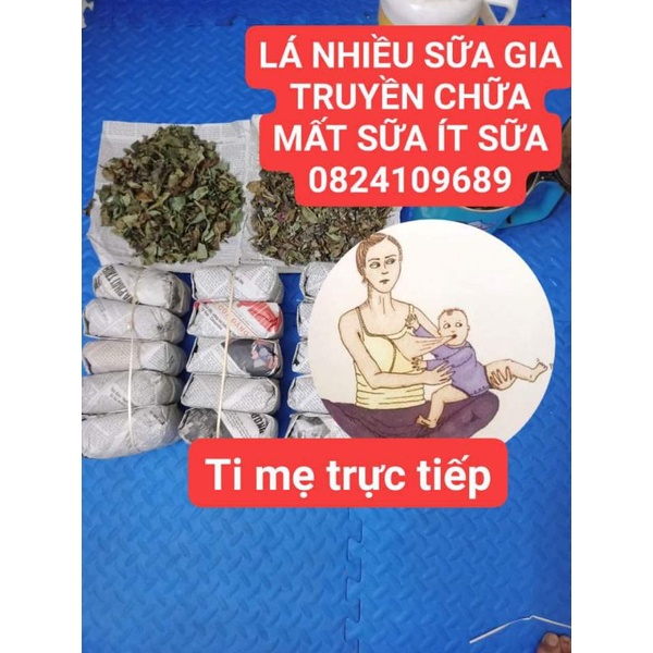 Lá kích sữa cho ti 5thang 5 ngày uống