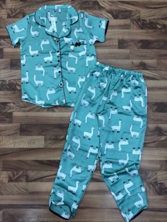 Set lụa satin pizama