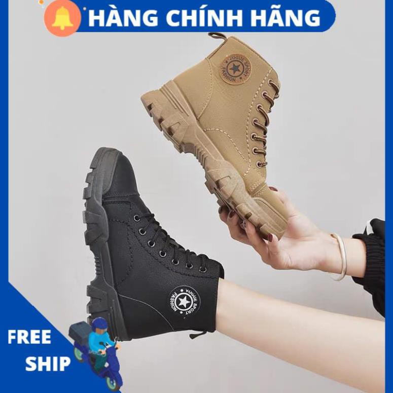 Free Ship Giày Boot thể thao dáng chiến binh 2 màu cực đẹp