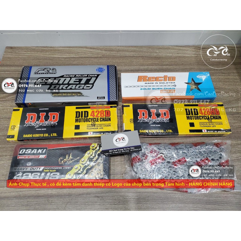 COMBO SÊN VÀNG DID 9LY 10LY RECTO TFX OSAKI FAITO