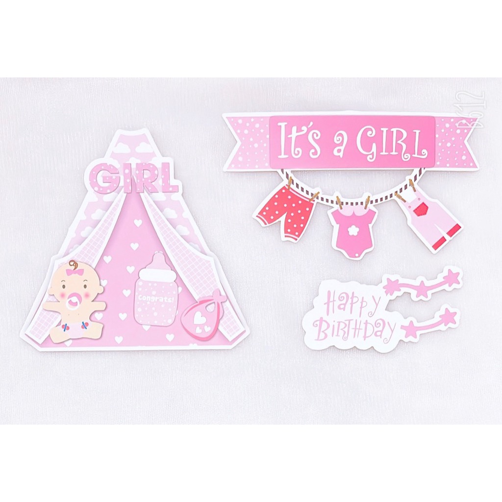 5 Combo 2 set (LỀU-DÂY QUẦN ÁO-CHỮ HPBD)