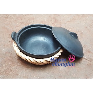 Xoong nồi niêu thố gang chống dính cao cấp không gỉ sét rẻ nhất hà nội 21 cm