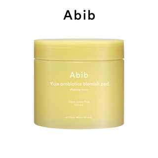 Hộp 60 miếng bông đắp hỗ trợ cải thiện làn da thâm mụn Abib Yuja Probiotics