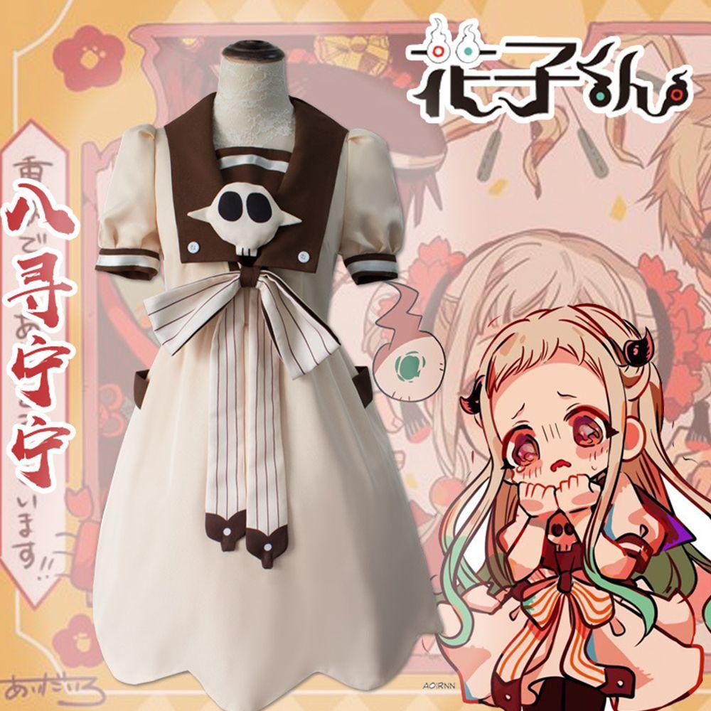 Forbetter Bộ Đồ Hóa Trang Nhân Vật Anime Jibaku Shounen Hanako Kun Với Băng Cài Đầu Lolita Sáng Tạo Cho Bé