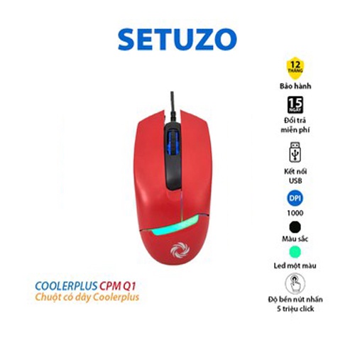 Chuột CoolerPlus CPM Q1