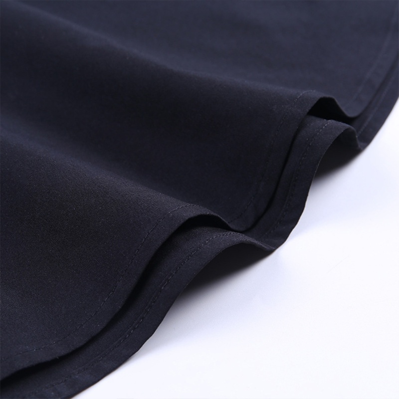 Chân Váy Chữ A Mini Lưng Cao Buộc Dây Phía Trước Màu Đen Phong Cách Gothic Cho Nữ