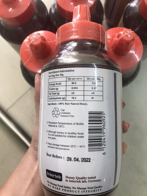 Mật ong Myanmar Pure Honey nguyên chất