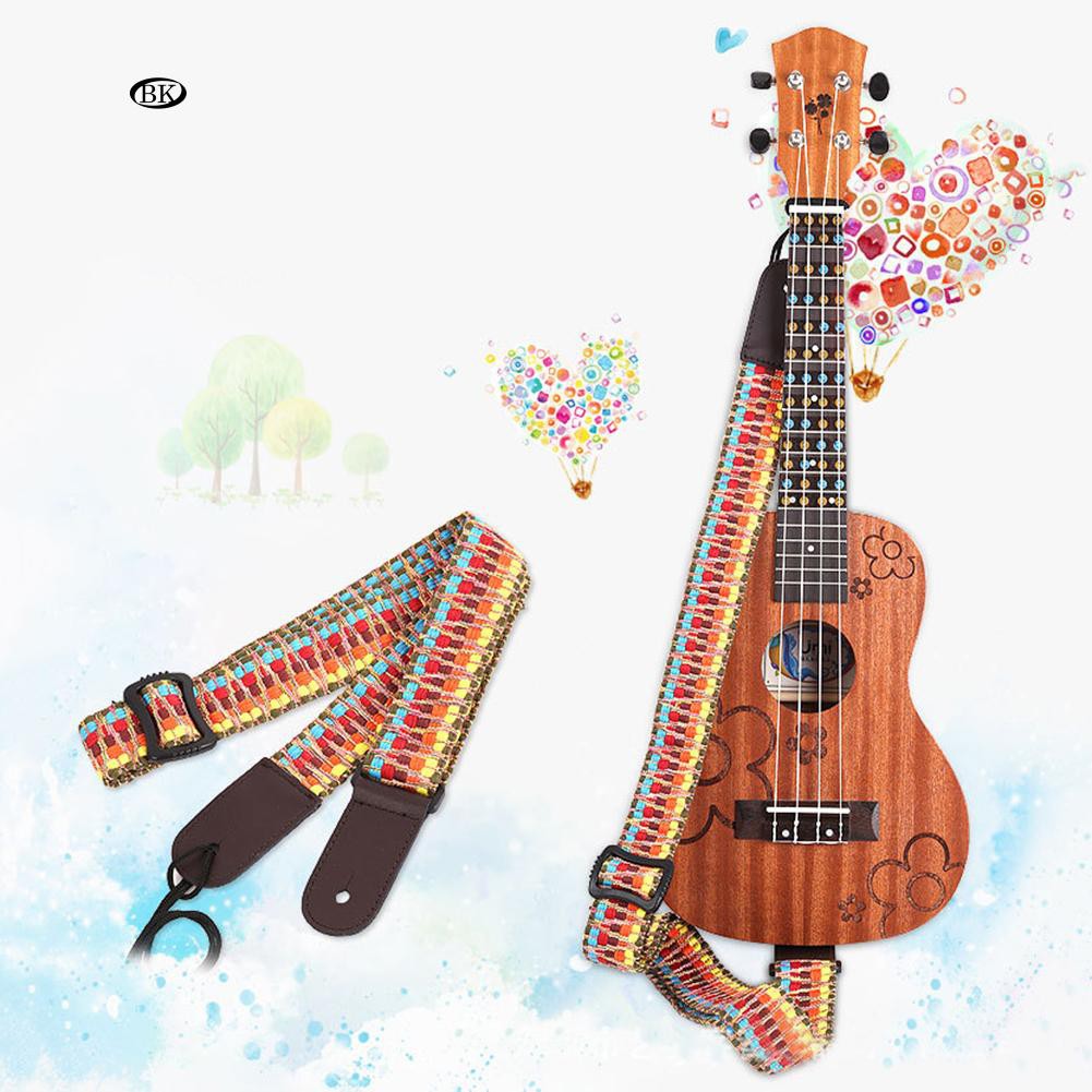 Bình Nước BK Kiểu Dáng Đơn Giản Hiện Đại✿Dây Đeo Đàn Ukulele Bằng Nylon Dệt Nhiều Màu Sắc Có Thể Điều Chỉnh Kèm Chốt Cài