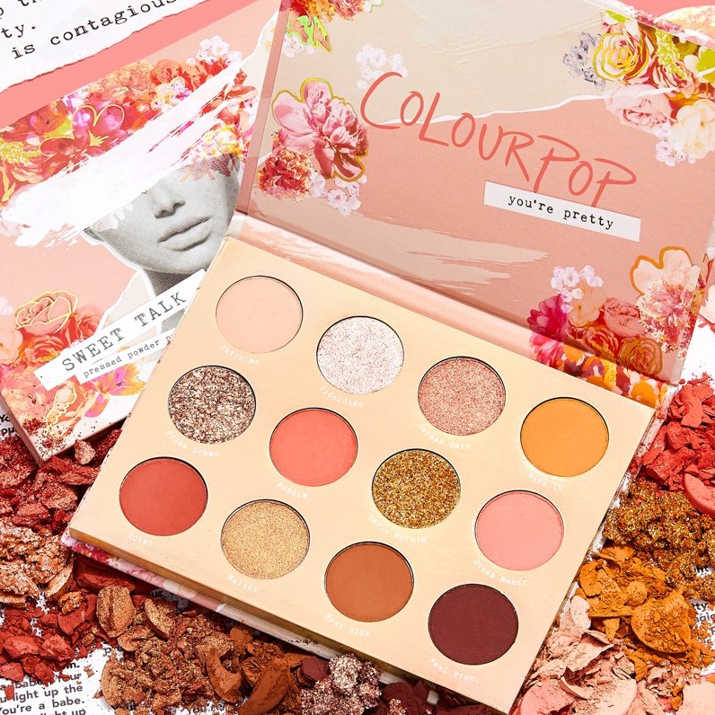 Bảng phấn màu mắt Colourpop Sweet Talk - Colorpop Eyeshadow Palette