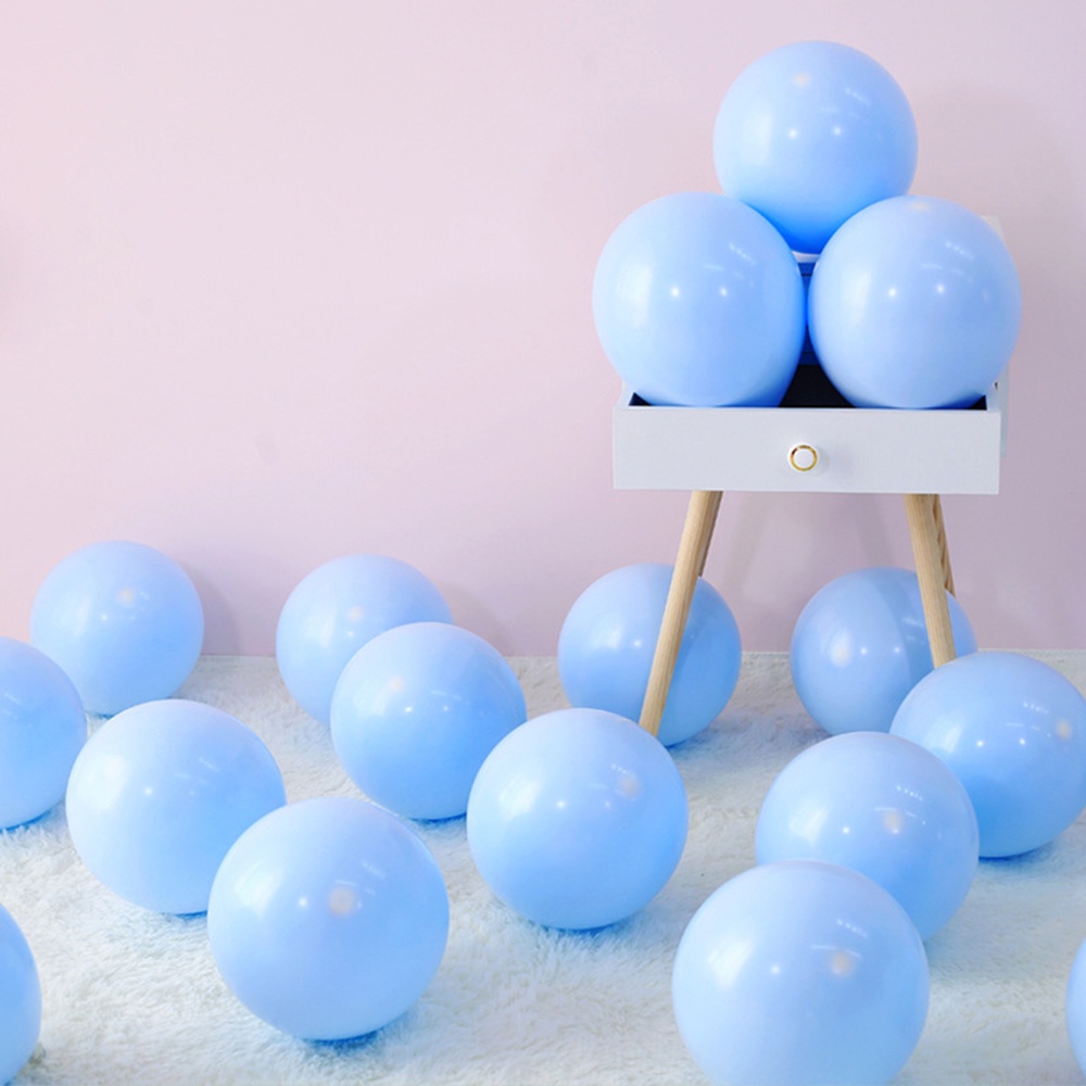 1 Bong Bóng Cao Su 10 Inch Màu Sắc Ngẫu Nhiên Dùng Để Trang Trí Tiệc Sinh Nhật / Đám Cưới