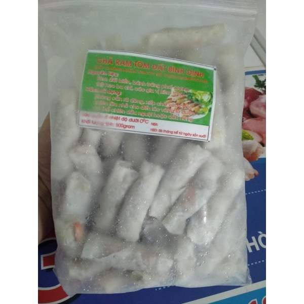 Chả Ram tôm đất bình định loại nhỏ (500gr chuẩn vị)