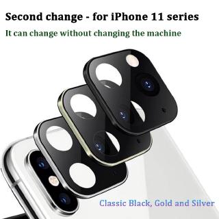 Alumium Alloy Lens Sticker Modified Camera Cover For iPhone 11 Metal Protector Ring Cover For iPhone X XS MAX XR