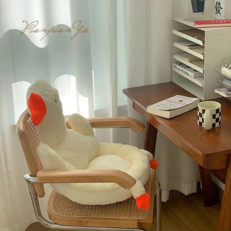 Ghế Vịt bệt tựa ngồi mùa đông siêu ấm áp nhen