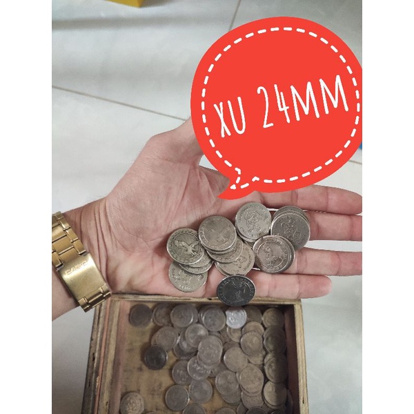 Thẻ xu thẻ game (100 thẻ) kích thước 24mm cũ 95%-99%