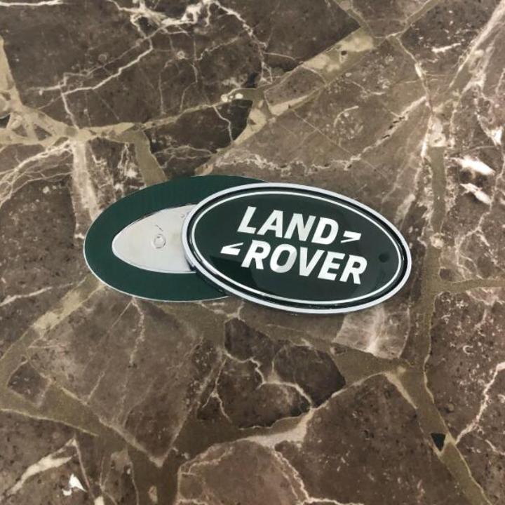 Logo biểu tượng sau xe Land Rover - Kích thước: 90×48mm mã RRS90