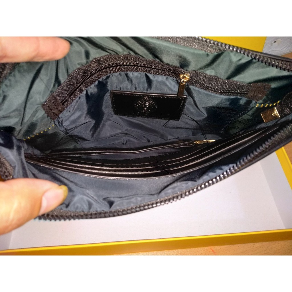 Clutch Cầm Tay Versace Unisex Phong Cách Trẻ Trung