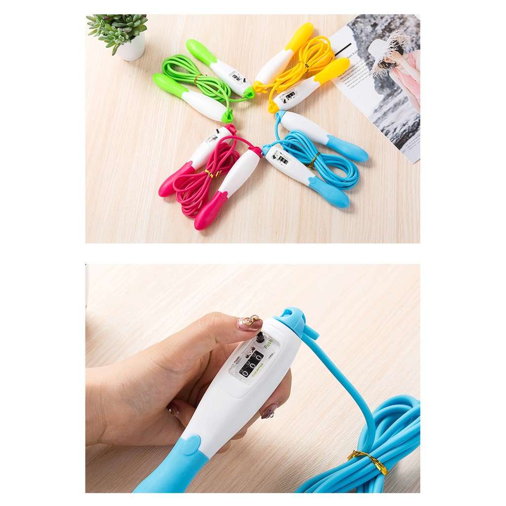 Dây Nhảy Dây Có Đồng Hồ Đếm Số Vòng Nhảy Tiện Lợi – Dumi Shop