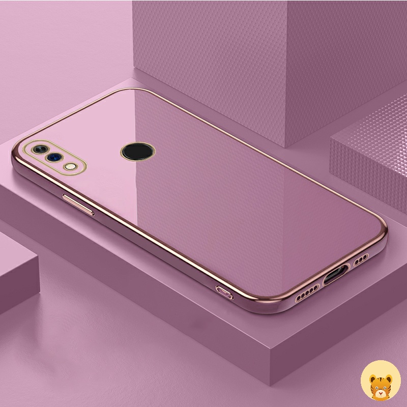 Ốp Điện Thoại Mạ Điện 5 Màu Sang Trọng Đơn Giản Cho Realme 3 3i 3 Pro