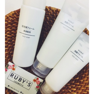 Sữa rửa măt Muji Face Soap-Face Soap Crub