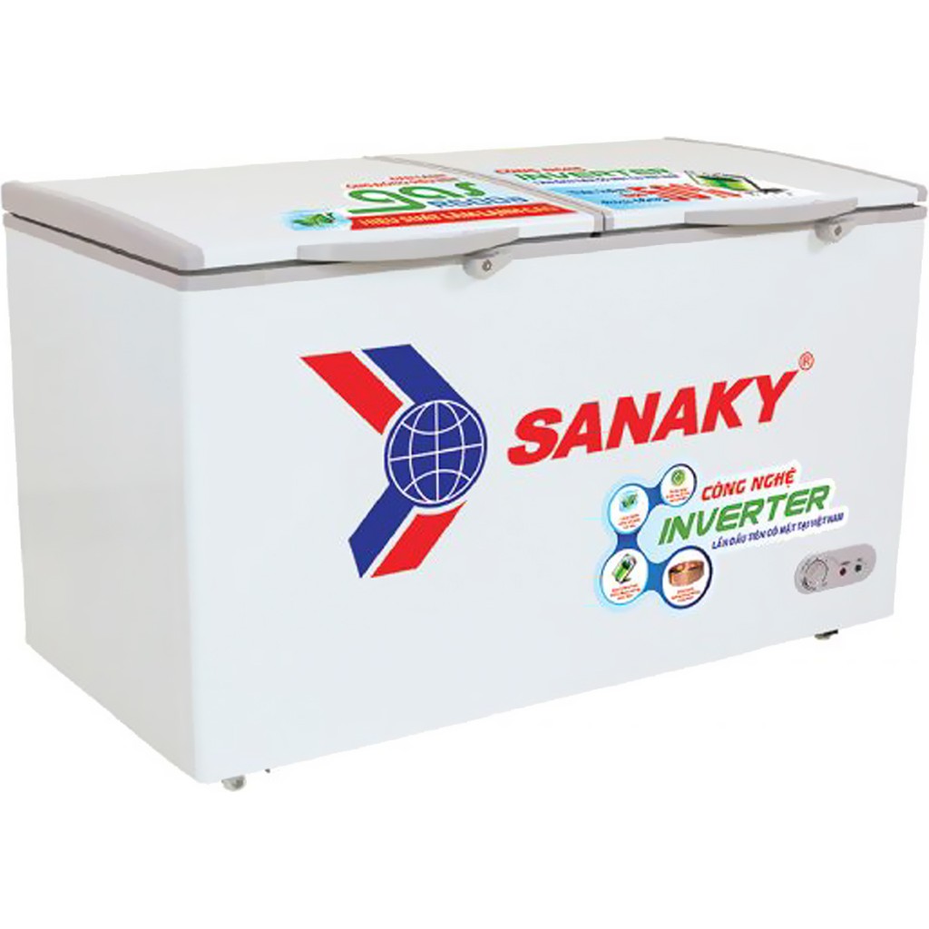  Tủ đông Inverter Sanaky VH-6699HY3,1 NGĂN ĐÔNG,2 CÁNH,530 LÍT