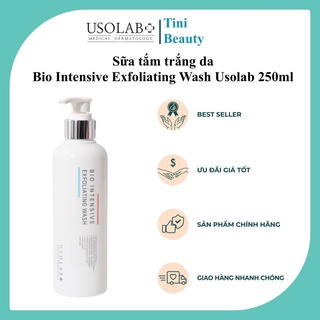 Sữa tắm trắng da Bio Intensive Exfoliating Wash Usolab 250