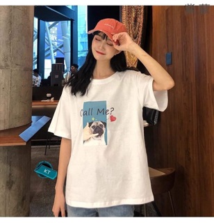 Áo phông cún Call me KTH0919